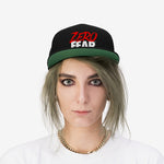 ZERO FEAR Unisex Flat Bill Hat