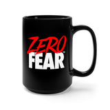 ZERO FEAR Black Mug 15oz